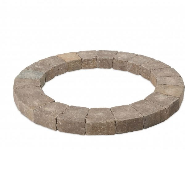 Bronson Block Round Gas Fire Pit Kit by Outdoor Great Room - Image 2